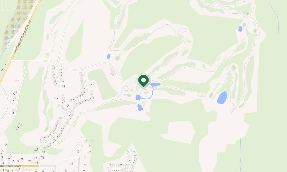 Map of Aberdeen Glen Golf Course