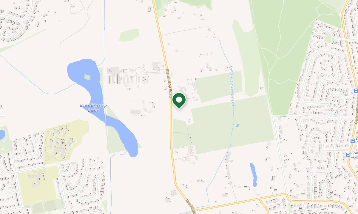 Map of Blenkinsop Driving Range