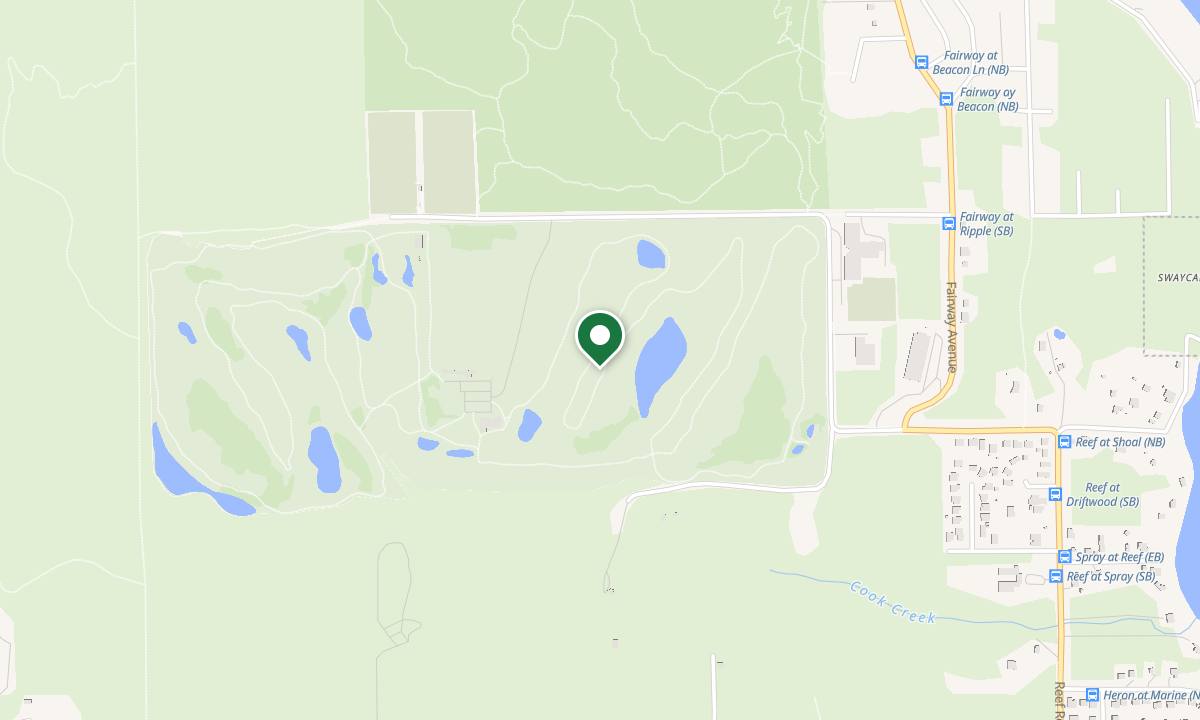Map of Blue Ocean Golf Club