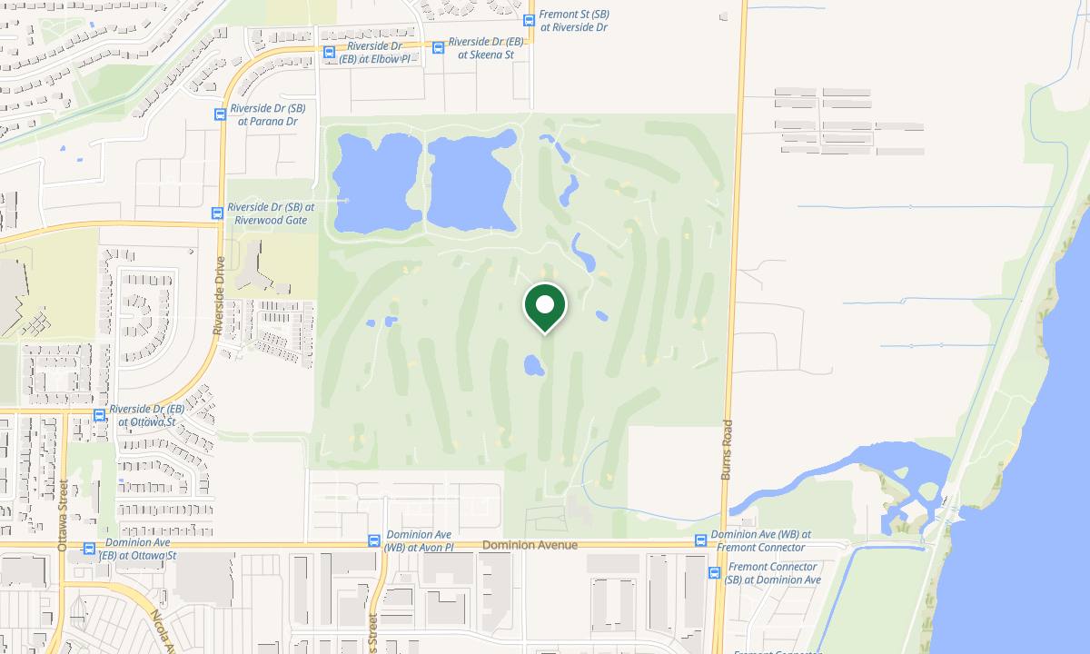 Map of Carnoustie Golf Club