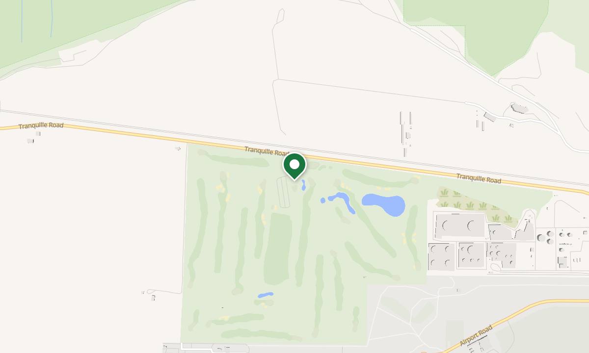 Map of Kamloops Golf & Country Club