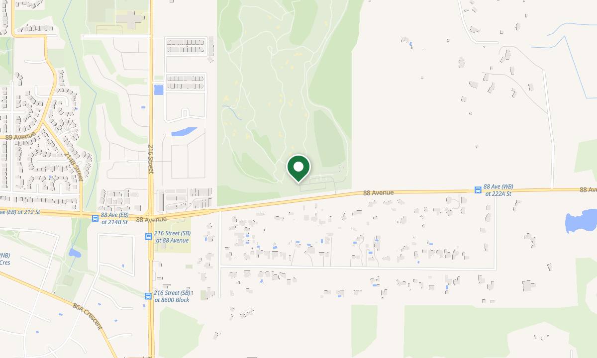 Map of The Redwoods Golf Course