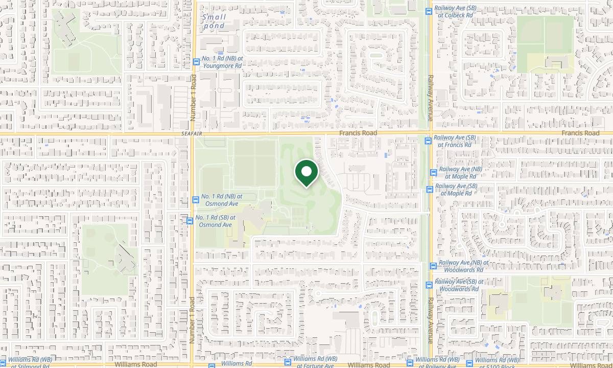Map of West Richmond Pitch & Putt Golf Course